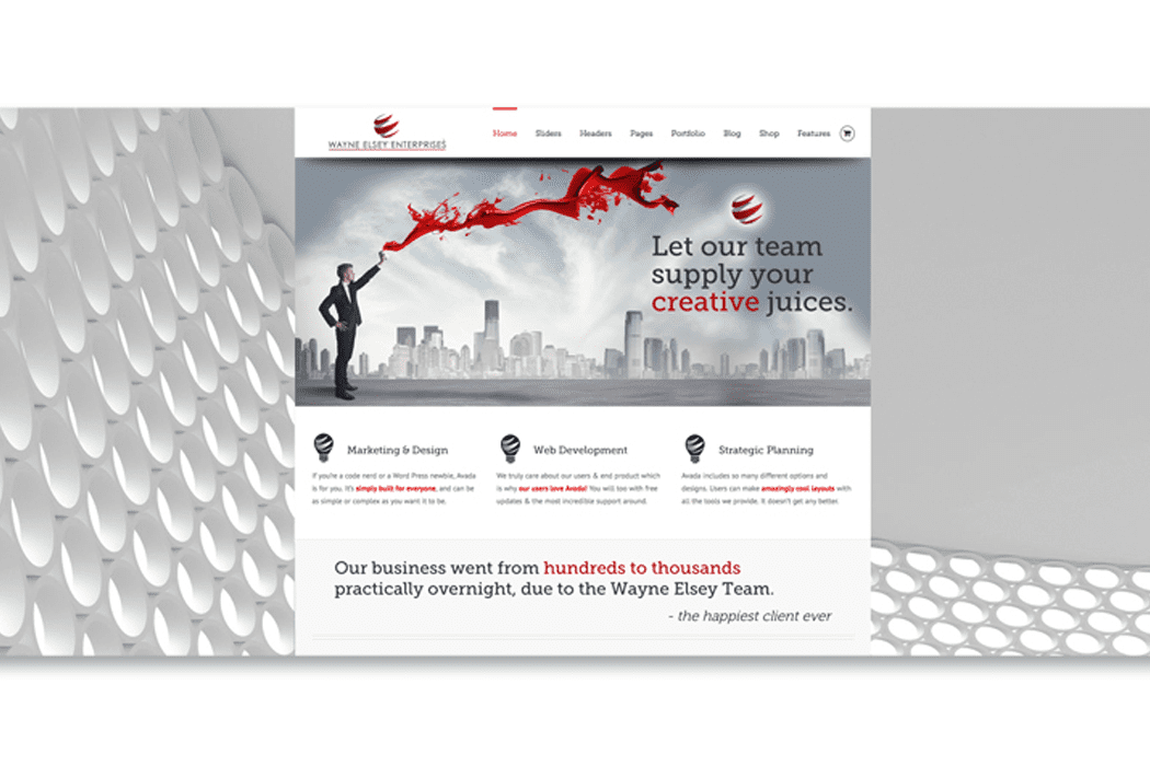 Elsey Enterprises Website Design