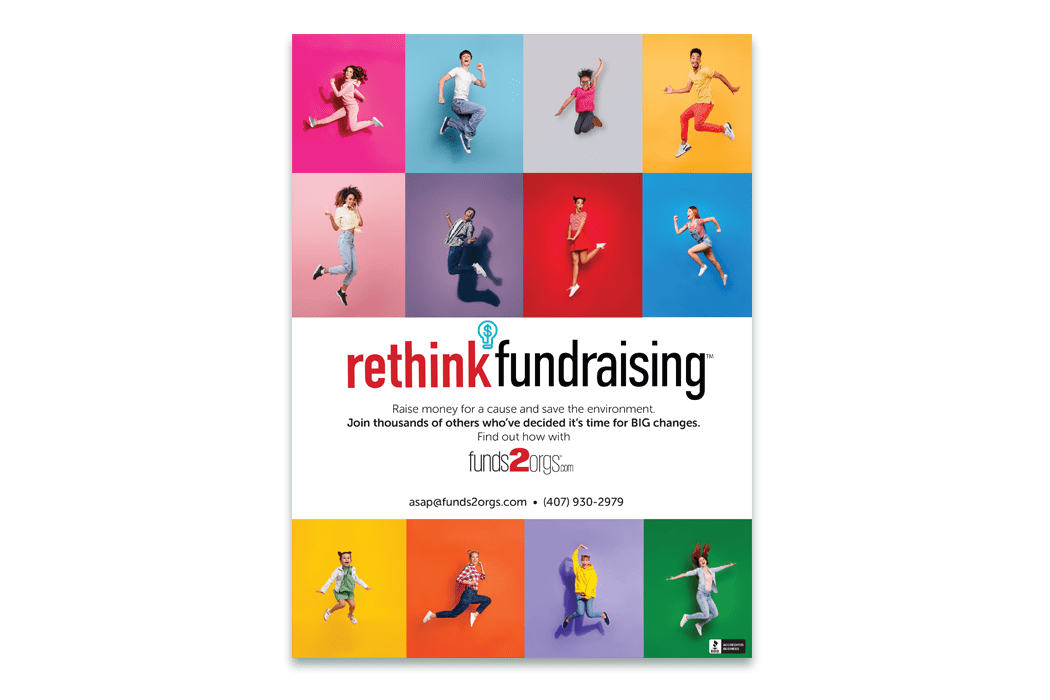 Rethink Fundraising Advertisement